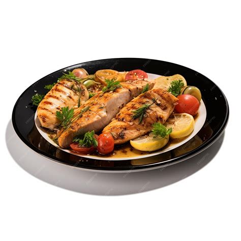 Premium Photo | Famous food dish Isolated on a white background