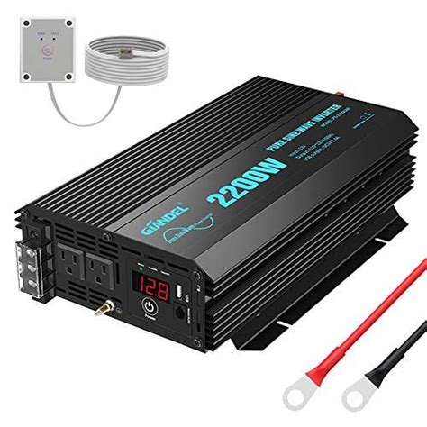 Giandel Watt Pure Sine Wave Power Inverter Vs Bestek Watt