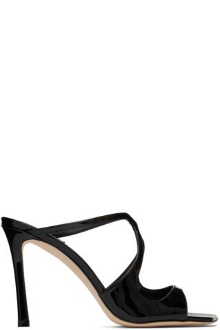 Black Anise Mules By Jimmy Choo On Sale