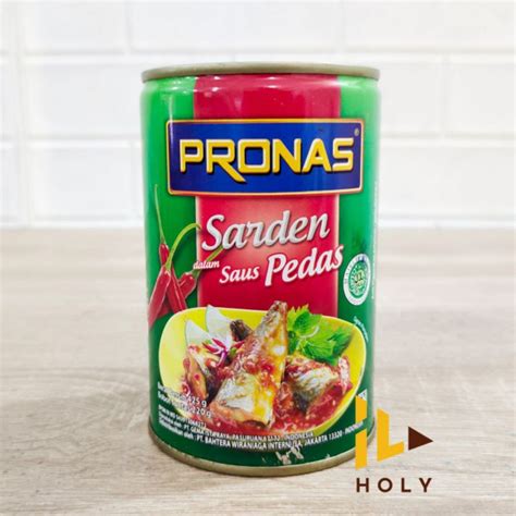 Jual Pronas Sarden Saus Pedas 425gr Shopee Indonesia