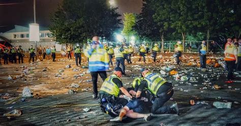 Photos Show Tension Between Leeds United Fans And Police Outside Elland