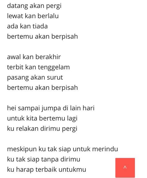 Sampai Jumpa Endank Soekamti Buku Gaya Huruf Lirik Lagu