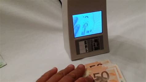 Pic Money Detector Rivelatore Banconote False Youtube