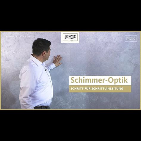 SCHÖNER WOHNEN Farbe Trendstruktur Effektfarbe Schimmer Optik 2 5 l