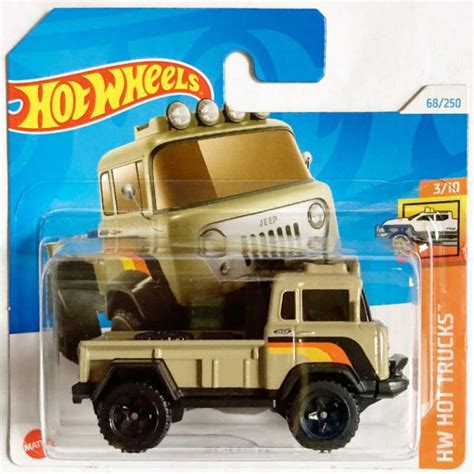 Hot Wheels 57 Jeep FC Beige Scale64