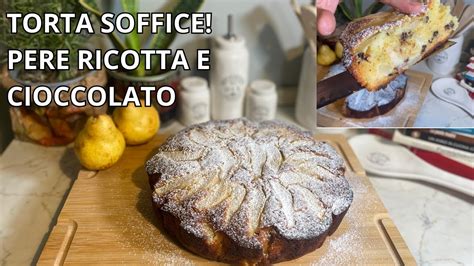 NON HO MAI MANGIATO UNA TORTA COSÌ BUONA Ricetta Facile Torta di Pere