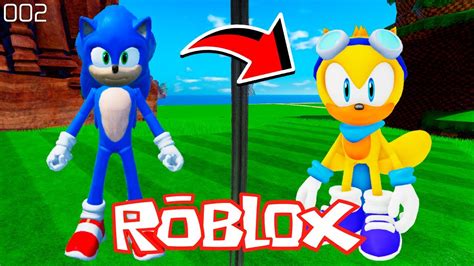 Como Transformarse En Ray The Squirrel La Pelicula En Roblox Sonic 2 La Pelicula En Roblox