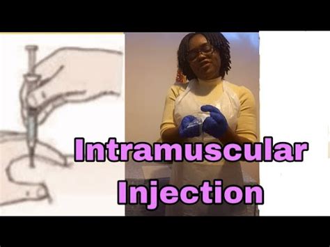 Intramuscular Injection Nmcuk Osce Intramuscular Injection Skill