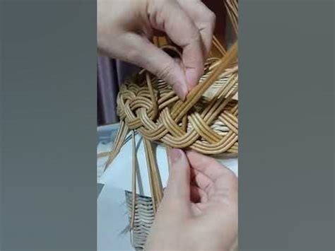 Загибка для корзинки (ажурная) - YouTube