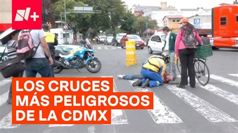 Cuáles son los cruces más peligrosos de la CDMX N YouTube