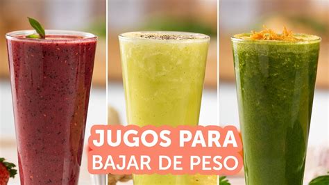 Jugos Para Bajar De Peso Kiwilim N Youtube