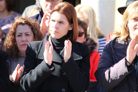 La Presidenta De La Fmm Participa En El Minuto Por Los Guardia Civiles