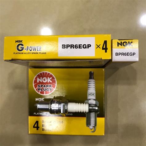 NEW STOCK 100 ORIGINAL NGK G Power Platinum Spark Plug BPR6EGP