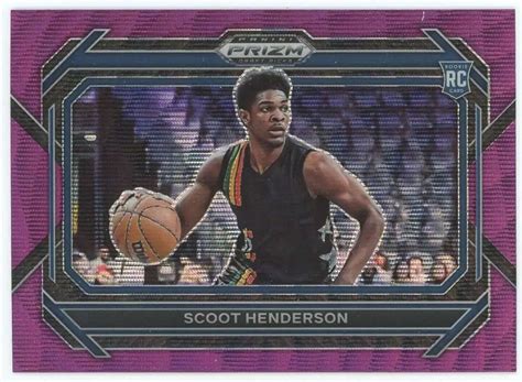 Nba Panini Prizm Draft Picks Single Card Purple Wave Scoot