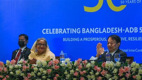 ADB President, Bangladesh Prime Minister Mark 50 Years of Development ...