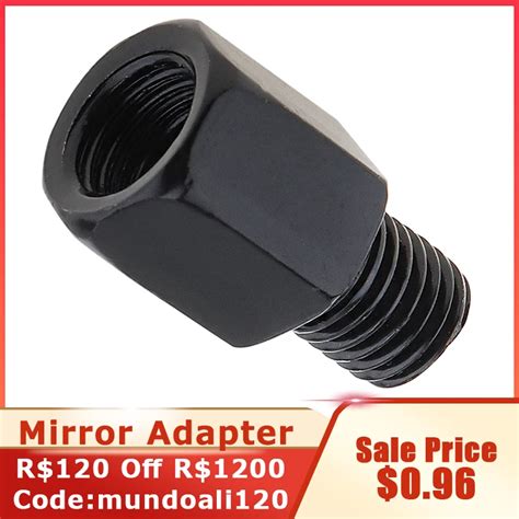 Adaptador De Espejo Retrovisor Para Motocicleta Tornillo De Rosca De