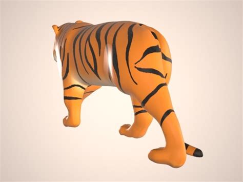 3d model tiger