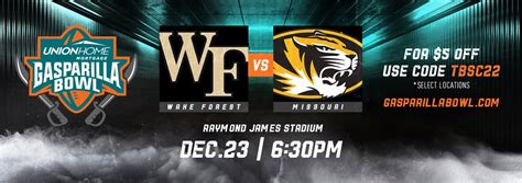 University of Missouri and Wake Forest University Accept Invitations to ...