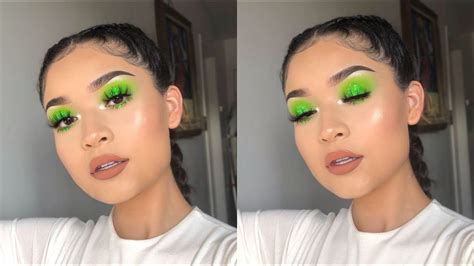 Neon Green Makeup Tutorial Saubhaya Makeup