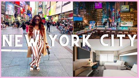 New York City Vlog Pt 1 M Social Hotel Times Square And Good Food