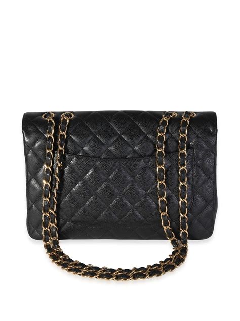 Chanel Pre Owned Jumbo Classic Flap Shoulder Bag Farfetch