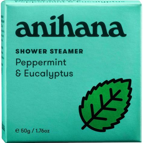 Anihana Shower Steamer Peppermint And Eucalyptus 50g Woolworths