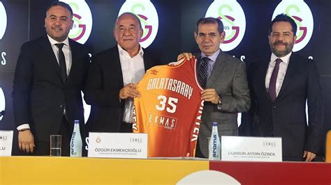 Galatasaray ın basketboldaki yeni sponsoru Ekmas Group Basketbol