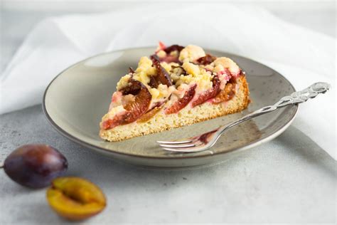 Zwetschgenkuchen Mit Streusel Und Quark L Teig Histaminarm Laktosefrei