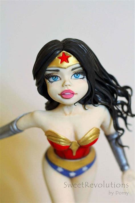 Wonder Woman Decorated Cake By Domy CakesDecor