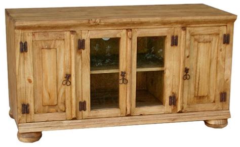 Rustic TV Stands, Rustic Wood TV Stand 58