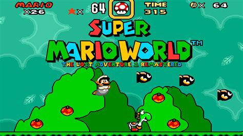 Super Mario World The Lost Adventure Remastered Parte Live