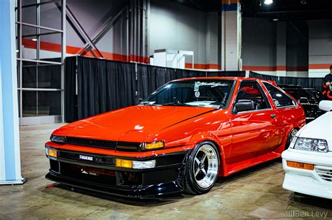 Red Ae Corolla At Tuner Galleria Benlevy