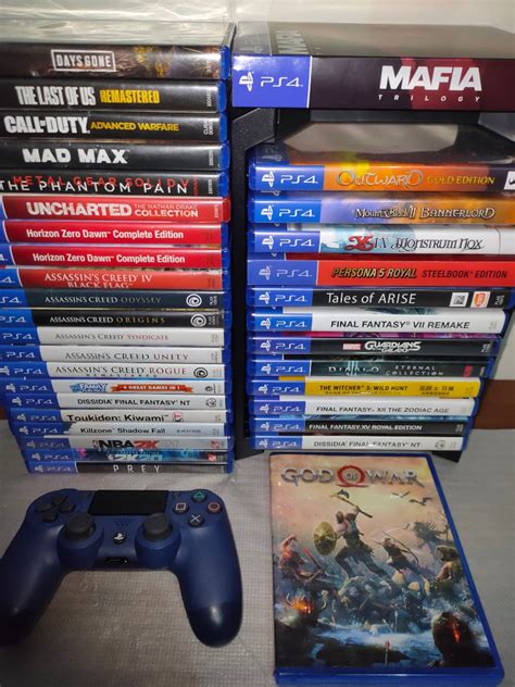 PS4 Games & Controller, Video Gaming, Video Games, PlayStation on Carousell