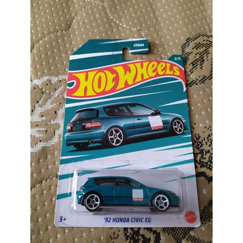 Hot Wheels Honda Civic EG Honda Series Shopee Malaysia