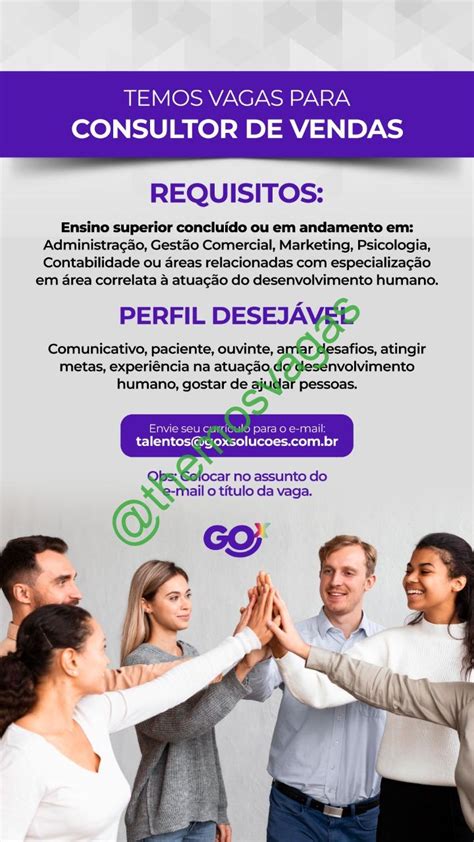 Consultor De Vendas Teresina PI 01 Vaga S Themos Vagas