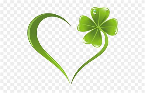 Four Leaf Clover Tattoo Heart Shamrock 4 Leaf Clover Heart Free