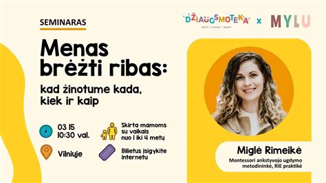 03 15 SEMINARAS Menas brėžti ribas kad žinotume kada kiek ir kaip