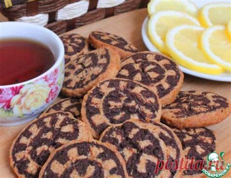 Постное печенье 'Улитки' на яблочном соке – кулинарный рецепт ...