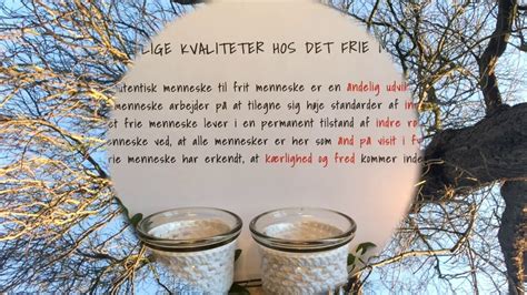 Frihed Og Ansvar I Den Nye Tid Guddommelige Kvaliteter Hos Det Frie