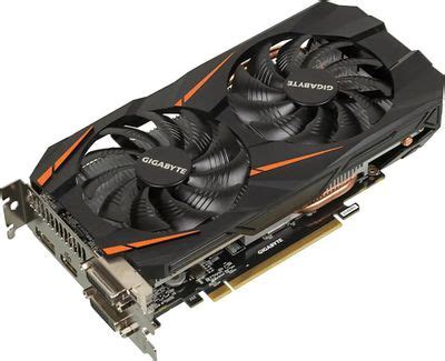 Характеристики Gigabyte NVIDIA GeForce GTX 1060 GV-N1060WF2OC-3GD 3ГБ ...