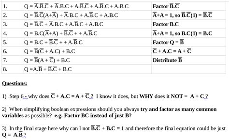 simplification - Simplifing a Boolean Expression - Stack Overflow