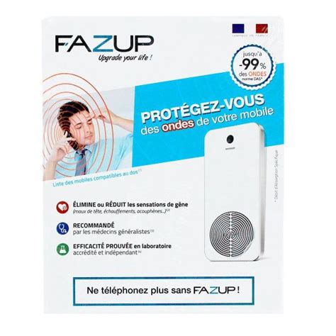 La protection ondes Fazup Aquaromat permet de vous protéger des ondes