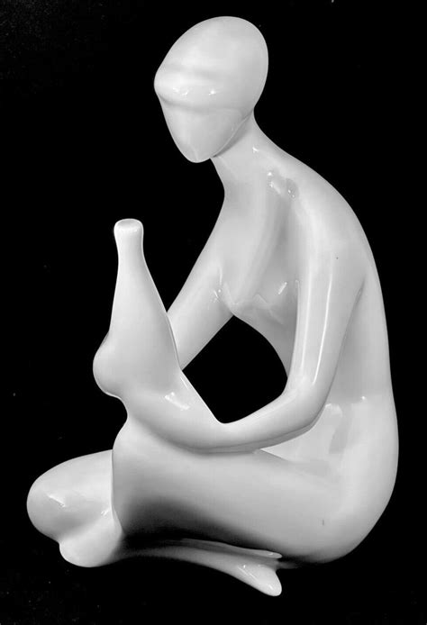 Royal Dux Jitka Forejtova Czech Bohemian Porcelain Nude Figure Sculpture Circa Etsy