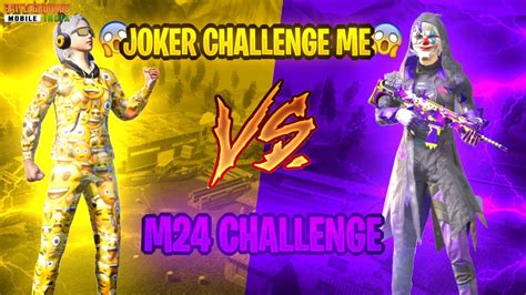 PRO JOKER PLAYER CHALLENGED ME 1v1 M24 SAMSUNG A3 A5 A6 A7 J2