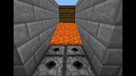 Awesome Minecraft Lava Dispenser Trap - Snapshot 13w05a and Minecraft 1 ...