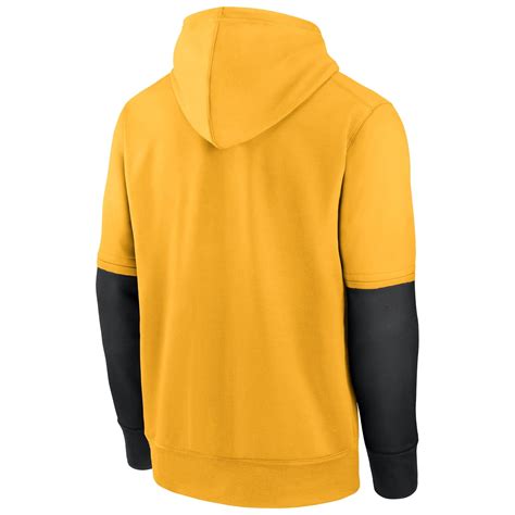 Nike Pittsburgh Pirates 2023 Mlb Authentic City Connect Therma Fit Hoodie Gelb Fanshop