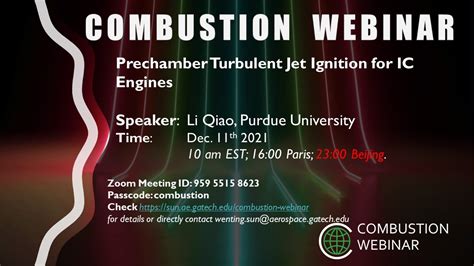 Prechamber Turbulent Jet Ignition For Ic Engines Youtube