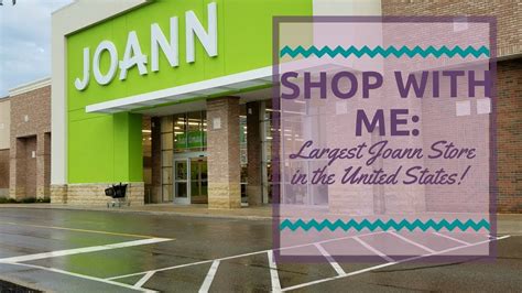 Shop With Me At The Largest Joann Store In The United States YouTube