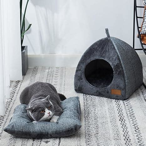 Caneem Katzenh User F R Hauskatzen Katzenbett F R Indoor Katzen