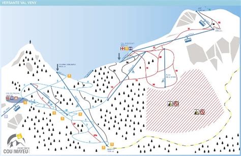 Courmayeur Ski Resort Piste Maps